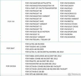 9" 2DIN Autorádio do Volkswagen ŠKODA, SEAT GPS - 5