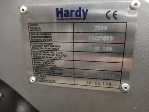 Hydraulická vibrační deska Hardy Premium PC02/PC04, 4-10T - 5