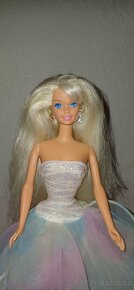 Barbie panenka sběratelská Totally hair, Peach n cream - 5
