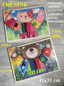 dřevěné montessori hračky - 5