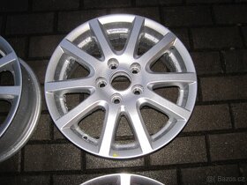 ALU KOLA NOVÉ 6x15 ET 37, 5x105, 4ks - 5