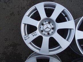 Alu disky originál Mercedes 17", 5x112, ET 43, šířka 8J - 5