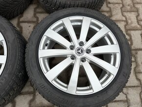 4x al kola 5x120 17 + pneu zimní 215/60 R17C - 5