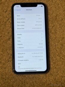 iPhone XR 64GB - Modrý Skvělý stav plně funkční - 5