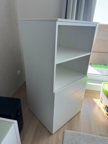 IKEA SMÅSTAD / PLATSA Knihovna bílá - 5