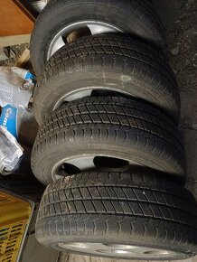 ALU disky se zimními pneu 195/60R16C - 5