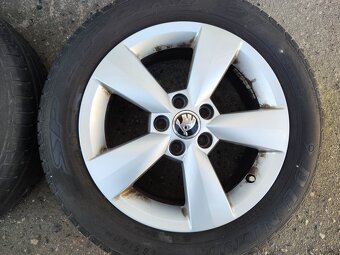 15"letní alu sada Carme 5x100 origo Škoda Rapid Fabia 3 - 5