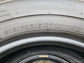 4 Letní dodávkové pneumatiky Bridgestone DURAVIS 215/70 R15C - 5