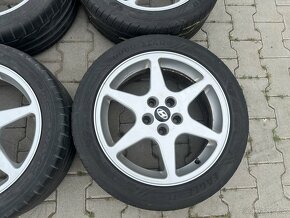 4x al kola 5x114.3 “17” + pneu letní 225/45 R17 - 5