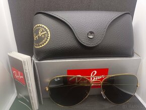 Sluneční brýle Ray Ban G-15 green, pouzdro, krabička,zánovní - 5