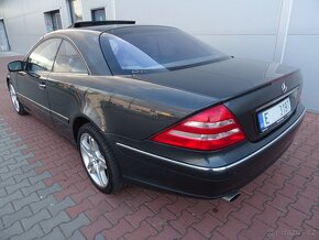 MERCEDES CL 500 V8 220kW,PRAVIDELNÝ SERVIS MERDCEDES - 5