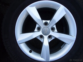 ZIMNÍ ALU KOLA orig.AUDI 16" 5x112 7,5" et-37,stř.-66,6-57,1 - 5