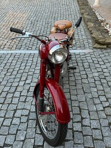 JAWA PÉRÁK 350 rok 1952 typ 18 krásný zelené spz - 5