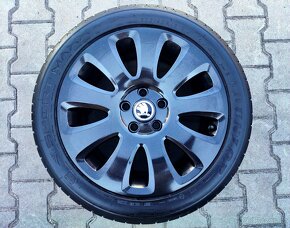 Alu kola originál Škoda Superb II, Octavia III 5x112 R17 - 5