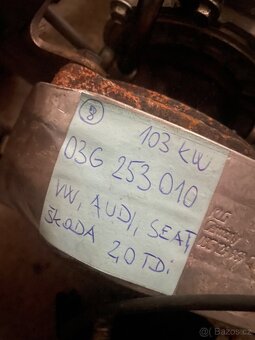 Turbo 03G253010 Audi, Seat,Škoda, VW 2,0TDi - 5