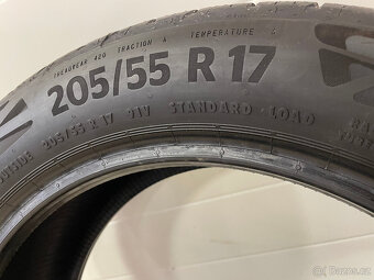 CONTINENTAL ECOCONTACT 6 205/55 R17 91V 4Ks zánovní letní - 5