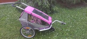 Růžový vozík za kolo Croozer - 5