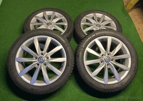 ALU VW GOLF GTD 5X112 R17 ZIMNÍ KOMPLET - 5