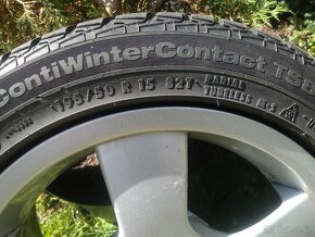 ALU kola s ContiWinterContact TS 800 - 195/50R1582T - 5