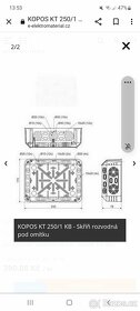 Krabice Elektro kopos k250 - 5