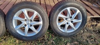 Alu kola Originál Peugeot Azote 4x108 6x15 ET23 185/65r15 - 5