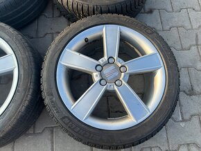 4x al kola 5x112 17 + pneu zimní 225/45 R17 - 5