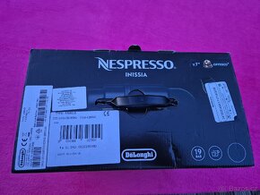 Zánovní kávovar Nespresso De 'Longhi Inissia - 5