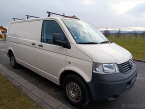 VW T5 1.9tdi 75kw WEBASTO střešní nosič LONG nová STK tažné - 5