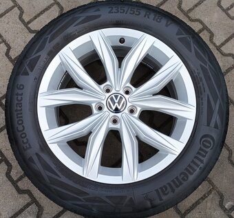 Disky originální VW Tiguan 5x112 R18 Kingston - 5