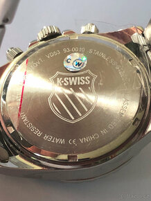 K-Swiss, náramkové hodinky, quartz, ocel - 5