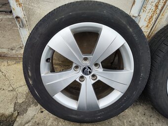 17"letní alu sada Triton 5x112 origo Superb 3 Passat B8 - 5