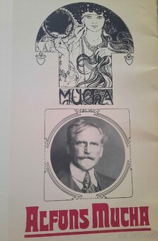 Alfons Mucha - plakáty 42x 60 cm v deskách - 5