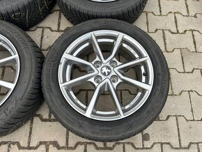 4x al kola 4x108 16 + pneu zimní 195/55 R16 - 5