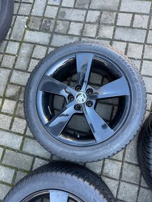 ORIGINÁL Alu Škoda Alore R16, 5x100 - ZIMNÍ PNEU - 5