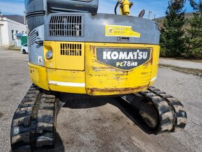 Komatsu PC 78MR-6 pásové rýpadlo - 5