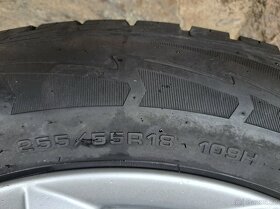 BMW X5 Alu kola, R18, 8 1/2Jx18, ET 46 & GoodYear zimni pneu - 5