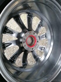 Alu Sada = 5x120 = RIAL LUGANO = s pneu =225/50 R17 - 5