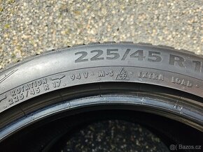 2 Celoroční pneumatiky Continental AllSeason 225/45 R17 XL - 5