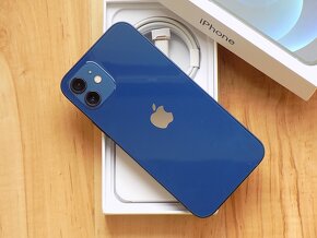 APPLE iPhone 12 256GB Blue - ZÁRUKA - TOP STAV - 5