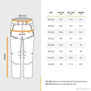 Prodám zimní kalhoty QUECHUA SH 500 Mountain / sleva 50% - 5