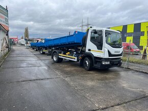 IVECO Cargo 120E21 E6 + nosič kontejnerů HYVA 08-39-S - 5