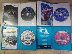 Hry Nintendo Wii 4 kusy-StarWars,Bowling,NintendoLand,Party - 5