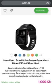 Řemínek Nomad pro Apple Watch ultra - 5