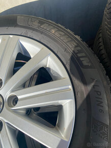 MICHELIN 195/65 R15 zimni sada 5x112 Alu - 5