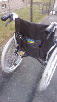 INVALIDNÍ VOZÍK-46cm-ODLEHČEN-zadní brzdy(lze zaslat - - 5