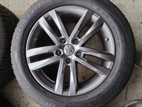 VW TOUAREG R-line disky 5x130 R19 + zimni 265/50/19 - 5