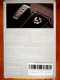 Essager PD 100 W 4 portová USB nabíječka do auta, nová - 5