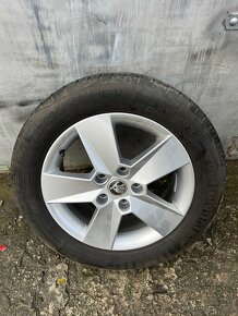 Škoda Octavia alu kola 205/55 r16 letní - 5