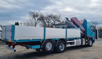 Volvo FM380 - 6x2 – Valník + HR-FASSI 235 XP – EURO 5 - 5