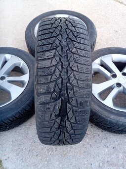 Alu kola 4x100, ET 40 vč. pneu 195/55 R 16 - 5